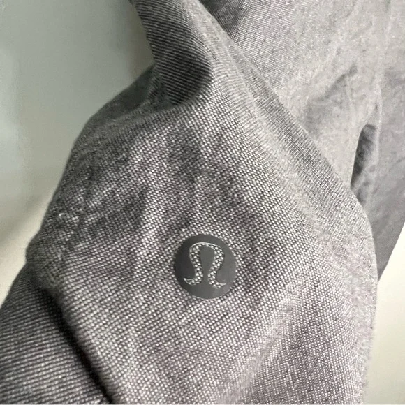 Lululemon The Works Short Quick Oxford Men's 32 Shorts Gray Golf Casual Spring - Picture 5 of 7